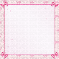light pink ribbon frame - png gratis