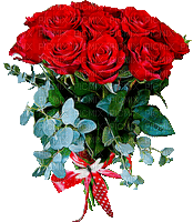 Red roses 2 - Ingyenes animált GIF