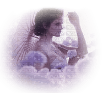 purple woman - PNG gratuit
