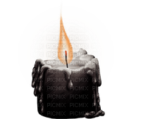 gothic candle by nataliplus - png ฟรี