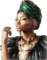 soave woman  africa  green brown - darmowe png