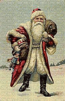 Weihnachtsmann, vintage - Darmowy animowany GIF