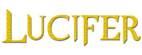 Lucifer Text Movie Yellow - Bogusia - gratis png