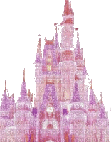 VanessaVallo _crea-  pink fairy castle animated - Δωρεάν κινούμενο GIF