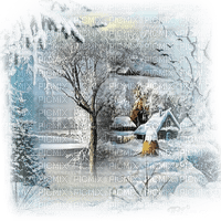 invierno   pueblo  dubravka4 - gratis png