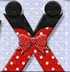 image encre lettre X Minnie Disney edited by me - png ฟรี