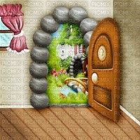kikkapink fantasy background forest - 無料png
