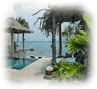 paisaje verano agua - PNG gratuit