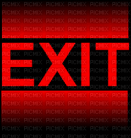 EXIT - Free animated GIF