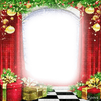 soave frame christmas year frame room curtain gift - png gratuito