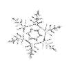 snowflake (created with lunapic) - Gratis animeret GIF