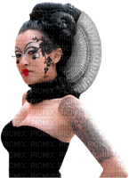 woman black and white bp - ilmainen png