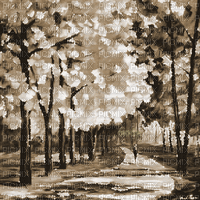 Y.A.M._Autumn background Sepia - Безплатен анимиран GIF