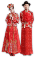 Rena Chinesin rot Lady Woman Frau Hochzeit Mann - png gratis