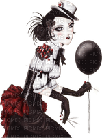 gothic girl - png ฟรี
