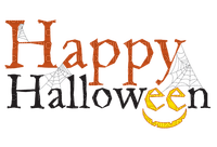 Happy Halloween.text.Victoriabea - бесплатно png