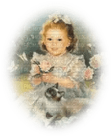 Kaz_Creations  Baby Enfant Child Girl Cat Kitten - ilmainen png