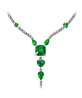 GREEN NECLACE. - Free PNG