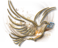 Bird Gold Letter - Bogusia - PNG gratuit