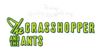 Kaz_Creations Logo Text The Grasshopper And The Ants - ücretsiz png