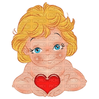 Kaz_Creations Valentines Love Cute Baby Angels - Free PNG