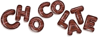 Chocolate Text - Bogusia - ilmainen png