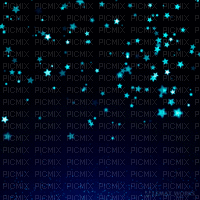 glitter blue falling stars - GIF เคลื่อนไหวฟรี