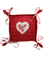 Coussin.Red.Cushion.Love.Victoriabea - PNG gratuit