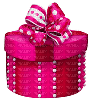 Gift.Box.White.Red.Pink - 免费PNG