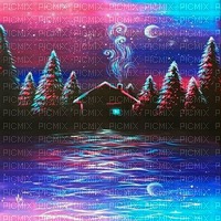 Y.A.M._Winter New year background - kostenlos png