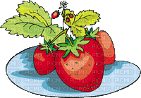 fraises - Gratis geanimeerde GIF