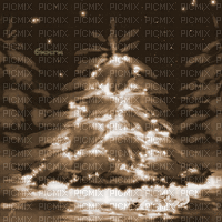 Y.A.M._New year Christmas background Sepia - Gratis animerad GIF