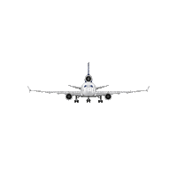 Plane Airplane - GIF animé gratuit