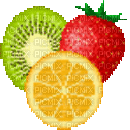 fruits - GIF animé gratuit