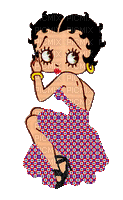 Betty Boob - Бесплатный анимированный гифка