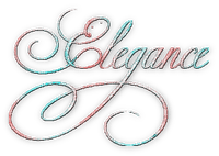 soave text elegance pink teal - 無料png