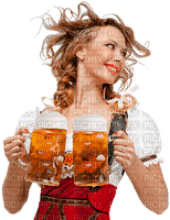 Kaz_Creations Woman Femme Red Lager - δωρεάν png