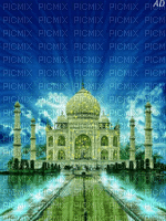 MMarcia  gif Taj Mahal - Бесплатни анимирани ГИФ