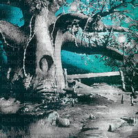 soave background animated autumn forest fantasy - Ilmainen animoitu GIF