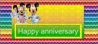 image encre color effet waves  Minnie Mickey Disney edited by me - ücretsiz png