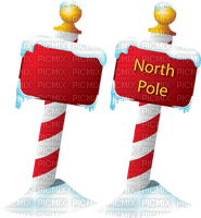 NORTHPOLE SIGN - PNG gratuit