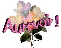 aurevoir - Бесплатный анимированный гифка