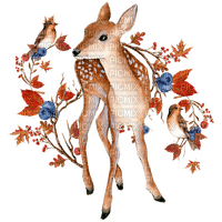 autumn deer - gratis png