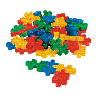kidcore rainbow puzzle pieces - png gratuito