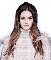 Lana del rey with fur by allisichka - Free PNG