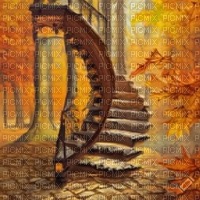 Spiral Stairs in the Forest - безплатен png
