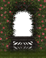 dolceluna deco spring flowers arch frame - gratis png