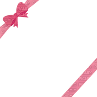 frame pink bow deco cadre pink