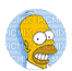 Homer Simpson - Бесплатный анимированный гифка