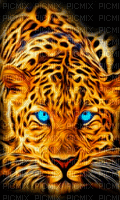 леопард - Animovaný GIF zadarmo